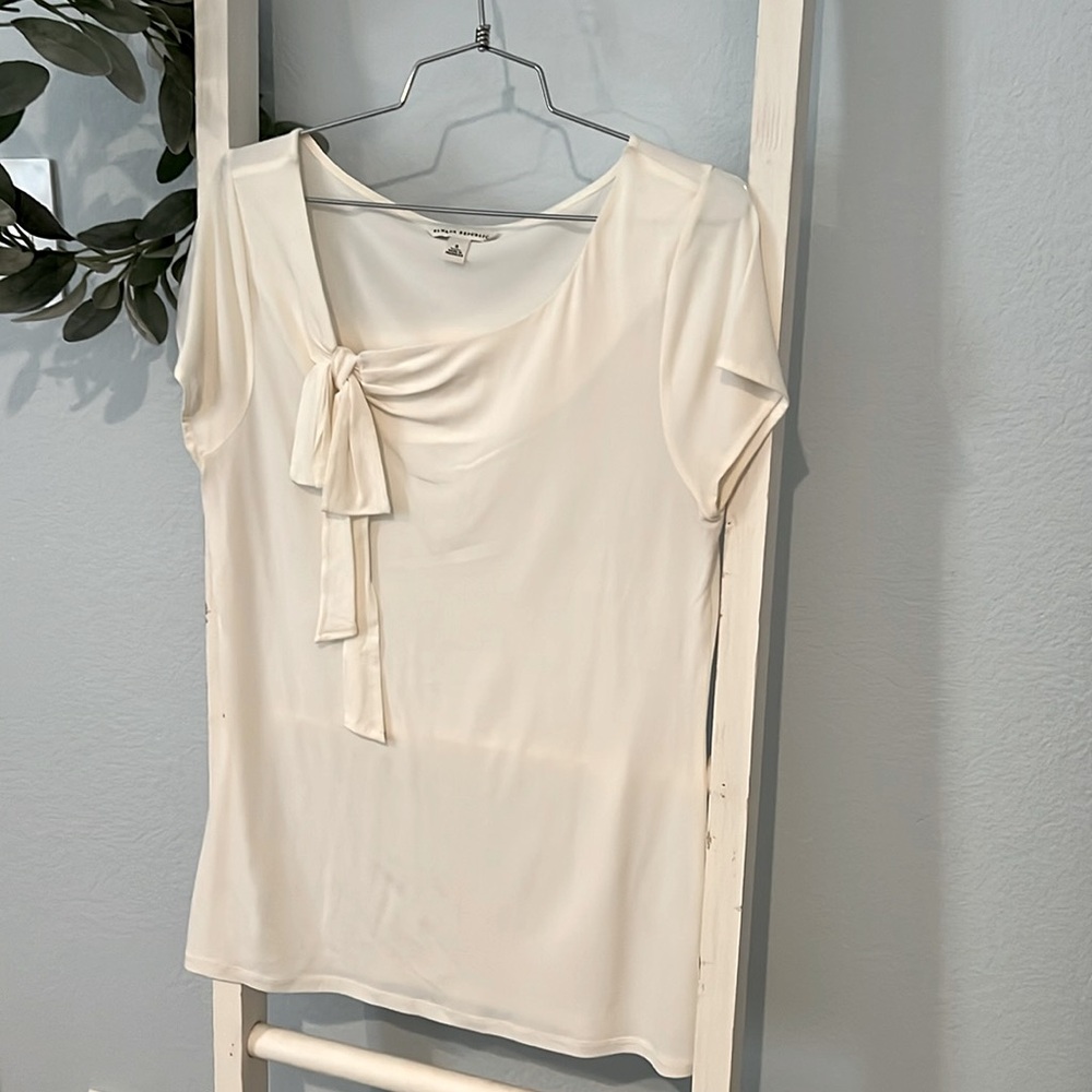 Banana Republic Tie Blouse